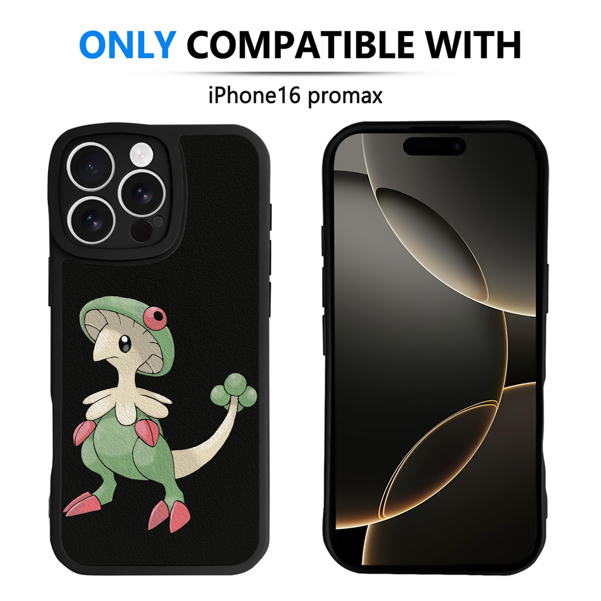 （画像用） ポケットモンスター Pokémon 【iPhone 16シリーズ対応】シリコンスマホケース（レザー調） 材質：シリコン